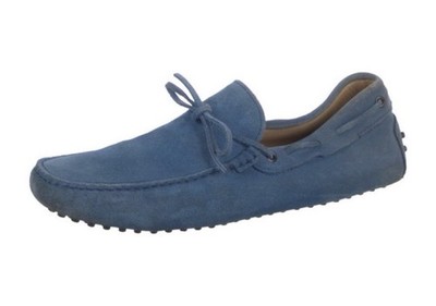 Tod's Suede Drivers Men's Size: 10.5 | UK 9.5 Blue