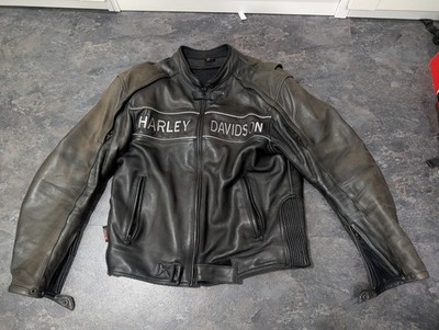 Harley Davidson Lederjacke L 52 Jacke Motorrad Top HD Biker