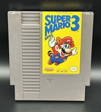 Super Mario Bros. 3 LEFT BROS Variant Nintendo NES Authentic Tested + OEM Sleeve