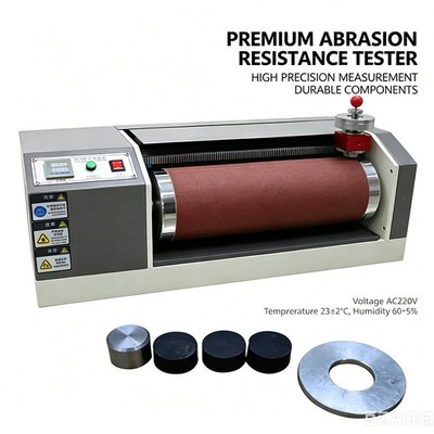 Automatic Rubber Abrasion Resistance Tester 220V 200W Tire Drum Abrasion Tester