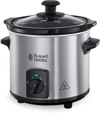 Mini Slow Cooker - 2L Ceramic Pot, 3 Temp Settings & Keep Warm, 145W, 25570-56