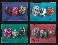 Poland 1995 #3227-30 Easter Eggs (Pisanki) - MNH (Set of 4)