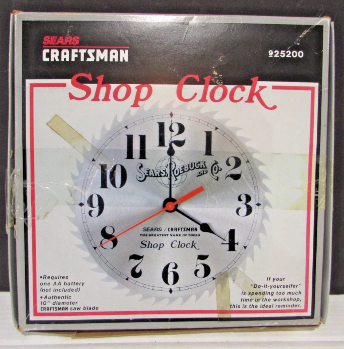 Craftsman Saw Blade Clock for sale | eBay