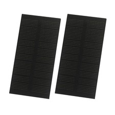 Efficient Solar Panel 0 5W 5V Charging Board for 3 7V 5V Batteries Two Units