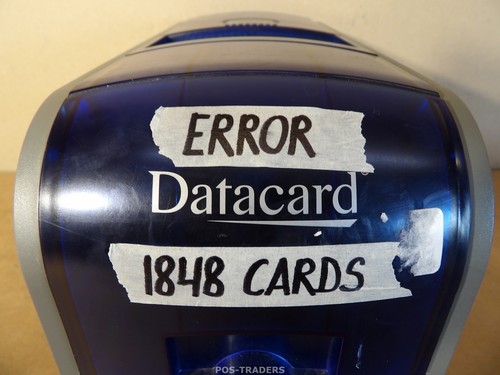 Datacard SD260 Color ID Card Printer PX10 LAN USB - 1848 CARDS - ERROR / NO PSU - Afbeelding 2 van 7