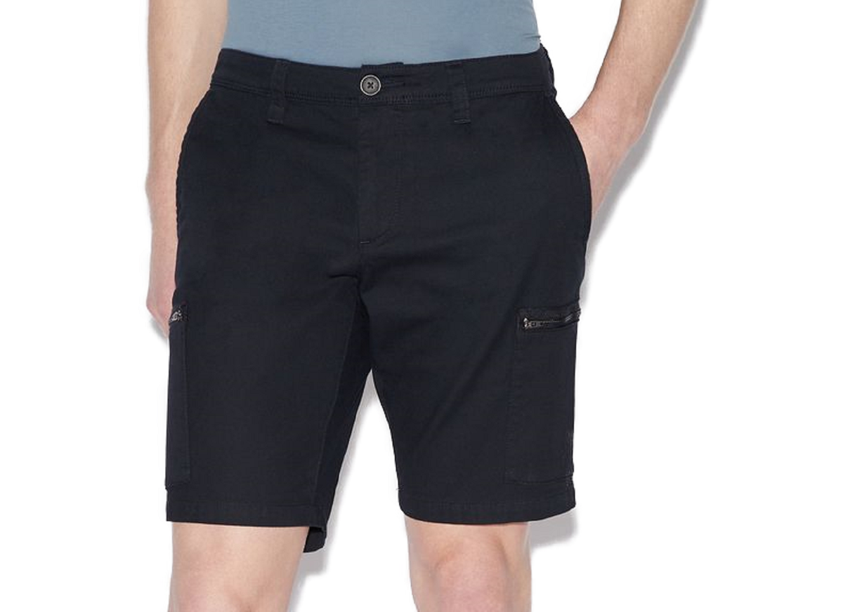 ショートパンツ EMPORIO ARMANI SHORTS Emporio Armani - Boys Blue & White Logo Shorts