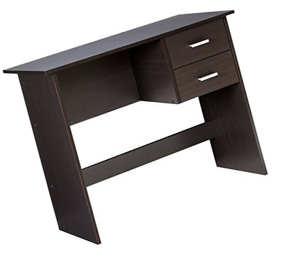 Onespace 50 7005es Modern Writing Desk With 2 Side Drawers