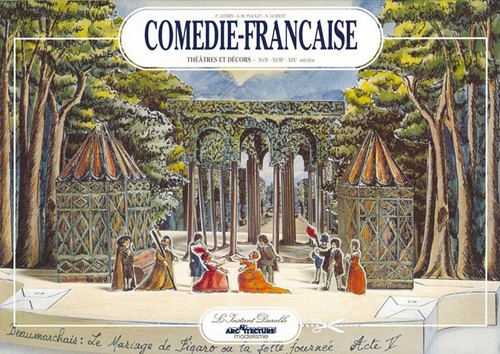 Kartonmodell Comedie Francaise 1:100 L'Instant Durable - 第 1/1 張圖片