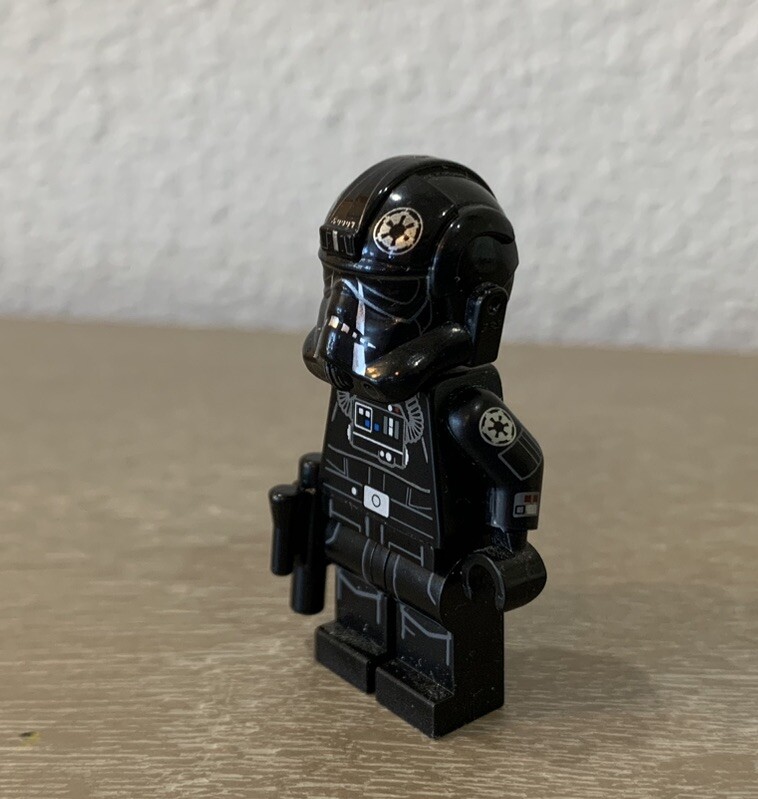 IMPERIAL TIE FIGHTER PILOT (sw063) Printed Arms 75095 Lego Star