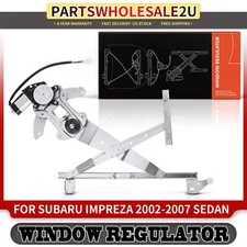 Front Left LH Power Window Regulator w/ Motor for Subaru Impreza 2002-2007 Sedan