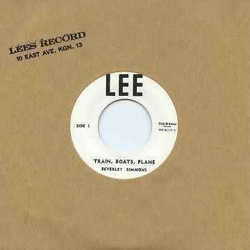 Beverly Simmons - Train, Boats, Plane / Please Don't Leave Me (7'', Single, RE) (