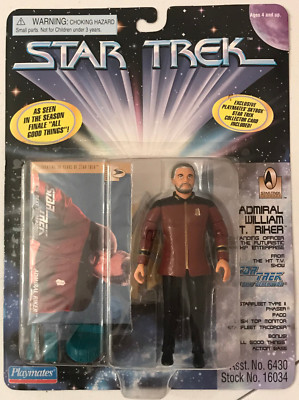Star Trek Next Generation: Admiral William T. Riker 16034 | eBay