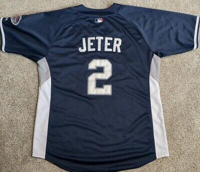 2008 MLB All Star Game Derek Jeter New York Yankees Stitched 2008 MLB All Star Game Derek Jeter New York Yankees Stitched