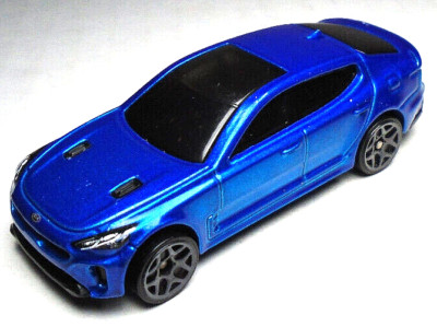 ダケット様 リクエスト確認用　 ホットウィール ‘19 キア スティンガーGT 2019 HOT WHEELS 2019 KIA STINGER GT BLUE 1:64 DIECAST 3