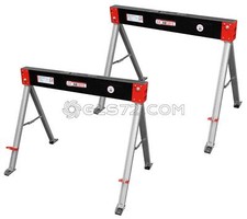 COPPIA CAVALLETTI PIEGHEVOLI CAVALLETTO RICHIUDIBILE LAVORO HOLZMANN AB1015