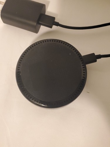 1 Amazon Alexa Round Speaker model # RS03QR - Picture 4 of 6