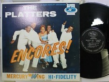 50'S 60'S Lp The Platters Encores On Mercury - Vg To Vg / Vg