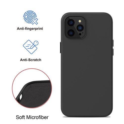 Luvvitt Liquid Silicone Case for Apple iPhone 12 Pro Max (6.7") 2020 - Imagen 4 de 7