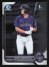 2022 Bowman #BCP-43 Robby Martin Jr. Chrome Prospects