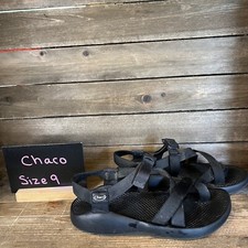 Womens Chaco Z/2 Comfort Outdoor Walking Hiking Sandals Black Size 9 M GUC