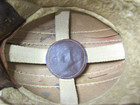 VINTAGE HUTCH H18 FOOTBALL HELMET LEATHER NO FACEGUARD ANTIQUE EXC RARE OLD SPOR — photo 10