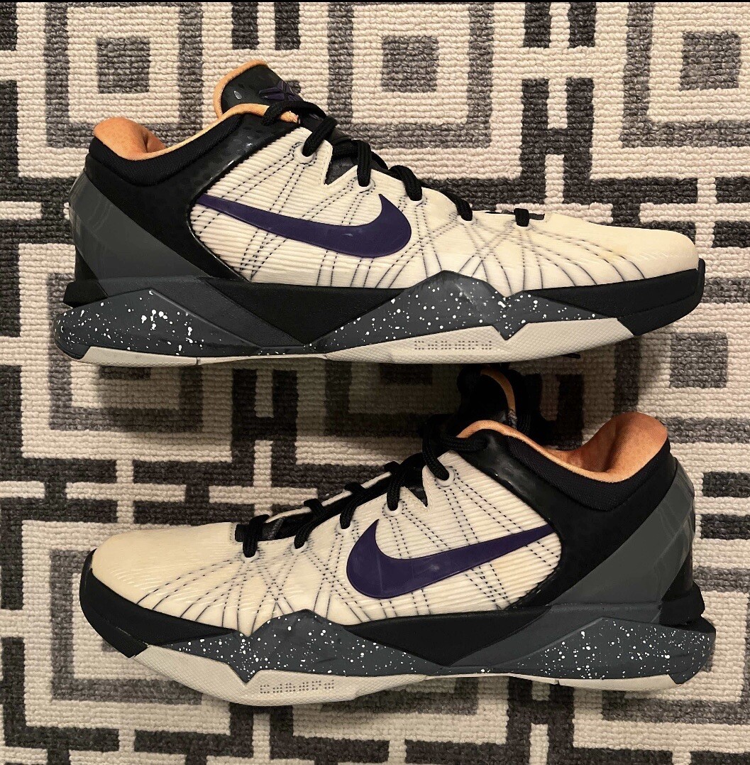 Size 11 Nike Zoom Kobe VII System Lakers Opening Day 488371-103 - Main Image