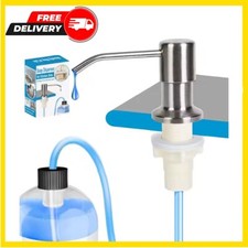 47" Stainless Steel Soap Dispenser Tube Kit for Kitchen Sink Hand Pump