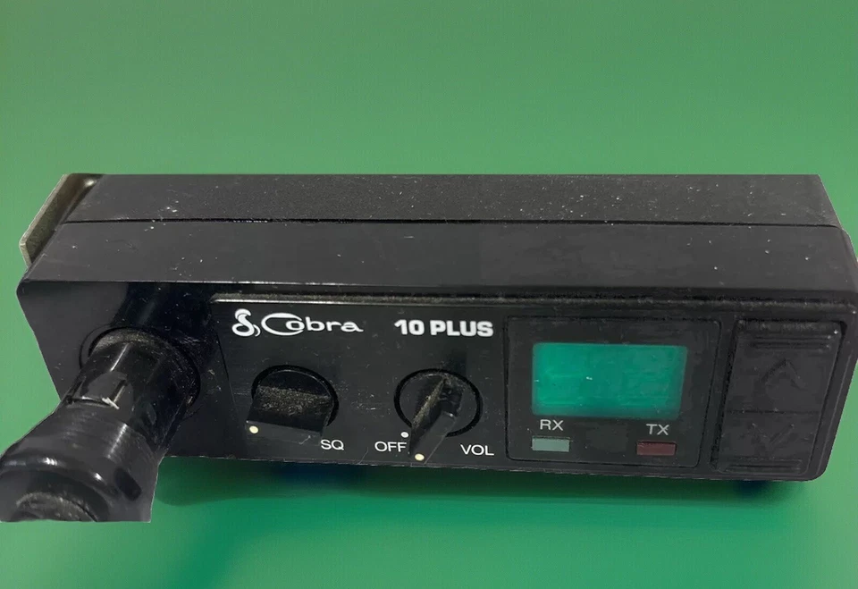 Cobra 10 Plus CB Channel Radio With Microphone Road Trucker Untested Sold AS IS - Image 2 of 4