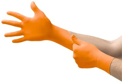 Microflex 93256 Mega Texture Grip Extra Durable Nitrile Disposable Gloves 6.3 Mi