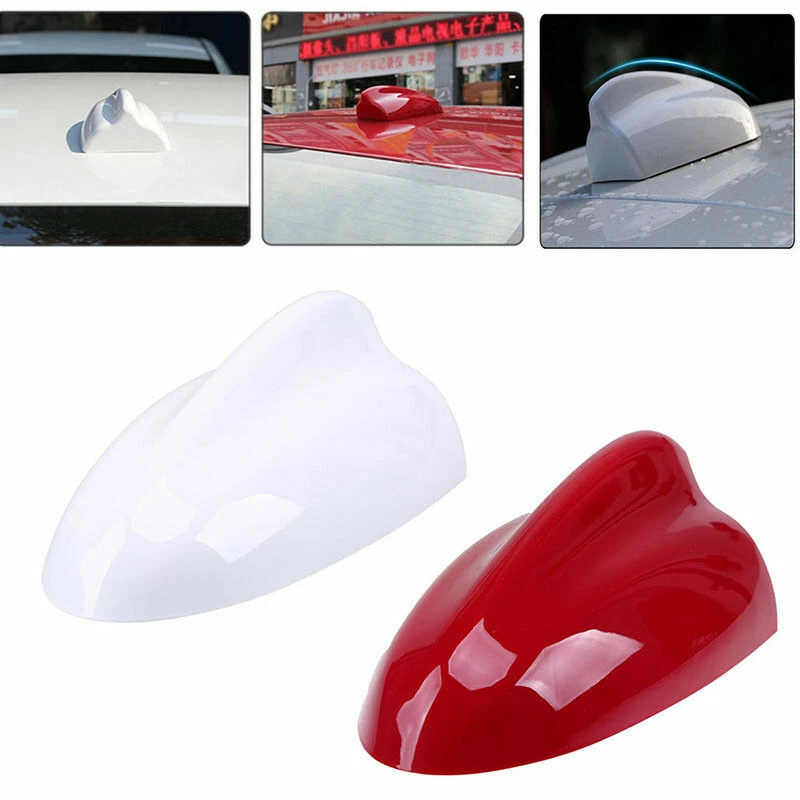 Capa decorativa aérea sinal antena rádio FM/AM estilo barbatana de tubarão carro - 25 cores - Imagem 2 de 4