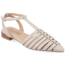 Journee Collection Alivia WOMEN'S FLATS SANDALS COLOR GREY SIZE 9 NIB