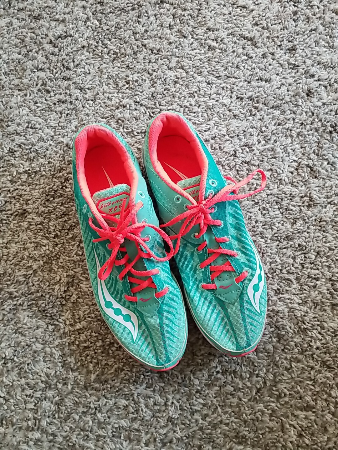 SAOLA Saucony Kilkenny XC5 scarpe da corsa tacchetti in gomma da uomo taglia 8 donna. GWSB