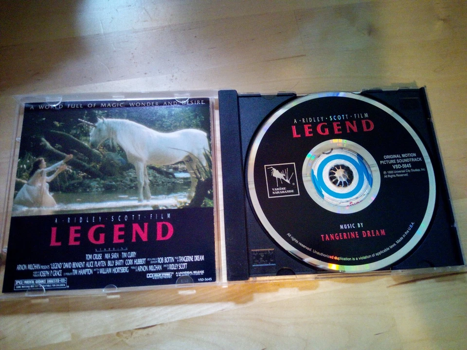 Legend: Original Soundtrack [SOUNDTRACK] von Tangerin... | CD | Zustand sehr gut - Bild 3 von 4