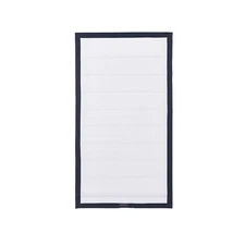 Bordered Cordless Roman Shades - 4 Colors - 5 Sizes