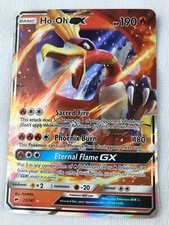 Ho-Oh GX ULTRA RARE 21/147 SM Burning Shadows Pokemon HOLO NM 2017