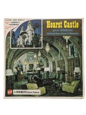 GAF A190 Hearst Castle San Simeon State Monument view-master 3 Reels-Free Ship.