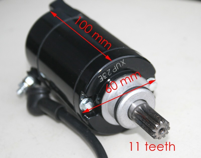 11 Teeth Starter Motor for CB250D-G 250cc Zongshen Engine Dirt