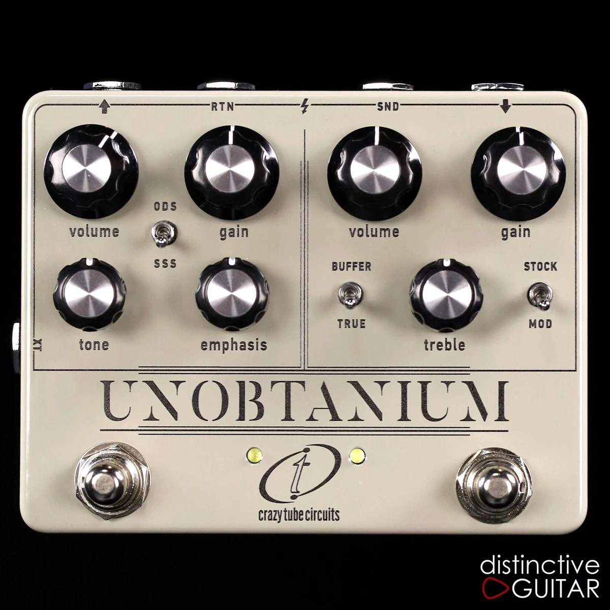 NEW CRAZY TUBE CIRCUITS UNOBTANIUM KLON STYLE AND DUMBLE STYLE OVERDRIVE PEDAL