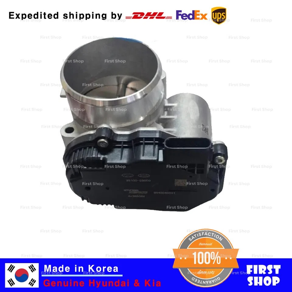 Conjunto de carrocería de acelerador genuino OEM 351002S000 para Hyundai Sonata Tucson Kia Sorento Foto 3 de 4