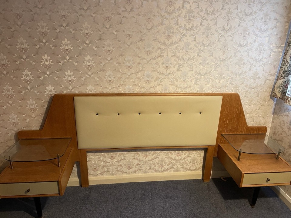 GPlan bedroom furniture set used vintage eBay