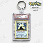 Snorlax 1st Edition Jungle 'Holo' | XL PSA "Graded" Pokémon Keyring