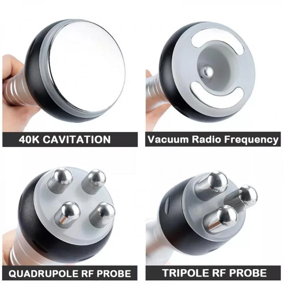 Máquina de cavitación ultrasónica 4 en 1 RF 40K dispositivo de belleza corporal eliminador de grasa - Imagen 2 de 4