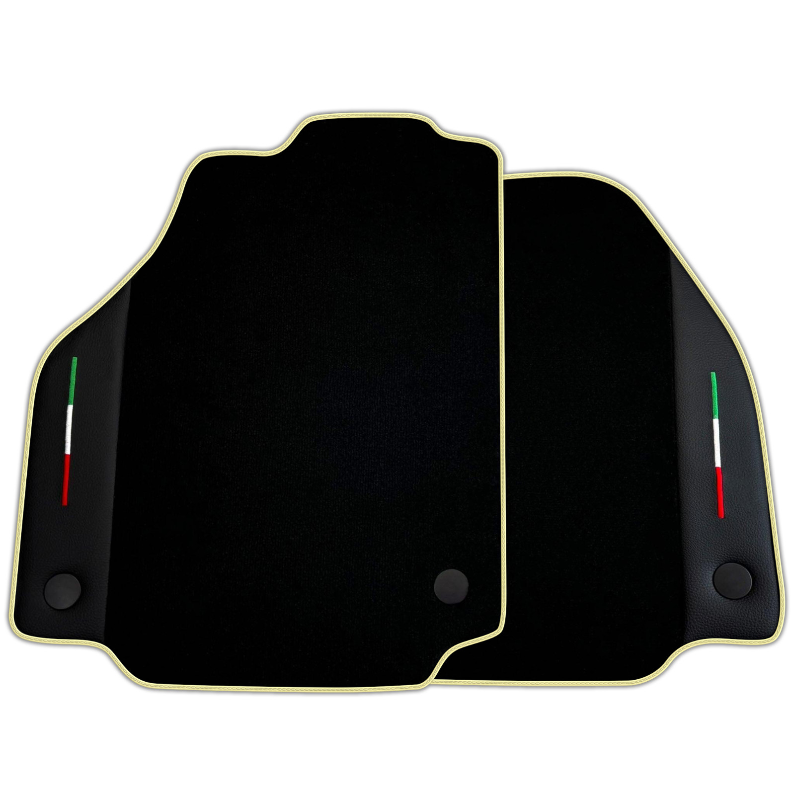 AutoWin Floor Mats for Ferrari 488 GTB with Leather Various Trim Colors