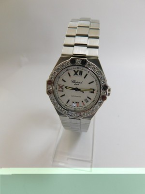 Chopard St. Moritz Damenuhr mit Diamanten