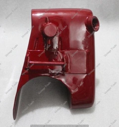 FIT FOR Norton P11 Scrambler Trials Ranger reproduction oil tank Cherry Painted - Image 3 of 3