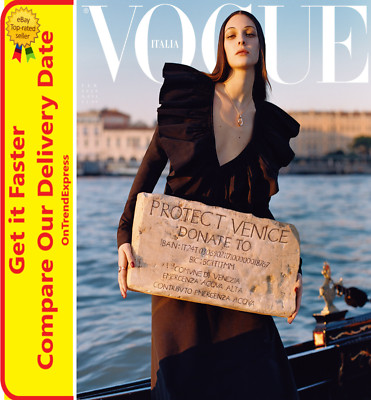 女性情報誌 Vogue Italia Magazine October 2020 VOGUE Italia Magazine October 2004 ELISE CROMBEZ Natasha