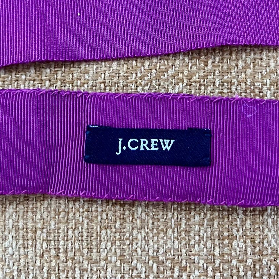 Cinturón cinta J.Crew púrpura en talla pequeña a mediana Foto 3 de 4
