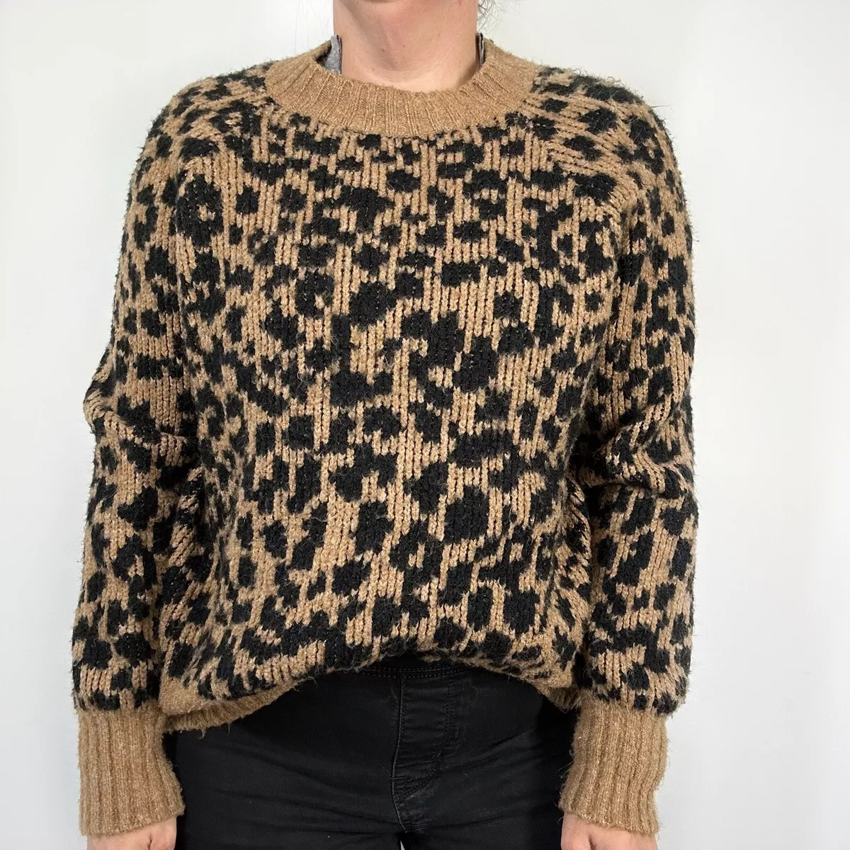 Old navy leopard clearance sweater
