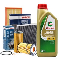 Kit tagliando CASTROL PROFESSIONAL 5W30 5LT 4 FILTRI BOSCH VW GOLF 6 VI 1.6 TDI