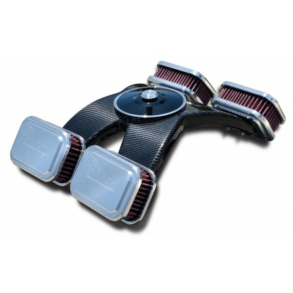 MARCH PERFORMANCE Quad Billet Single 4 Barrel Carburetor Air Cleaner eBay